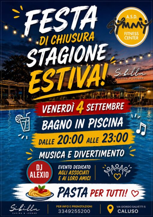 FESTA DI CHIUSURA ESTIVA